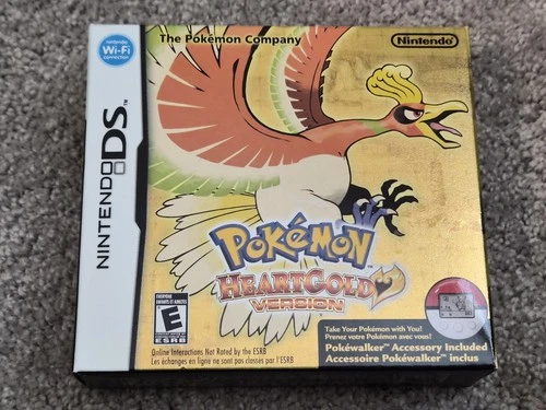 Pokemon HeartGold Pokewalker Set for Nintendo DS 2010 Edition FACTORY SEALED NEW
