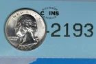 1955-D BU 25C WASHINGTON SILVER QUARTER DOLLAR EARLY US TYPE COIN RAW-2193