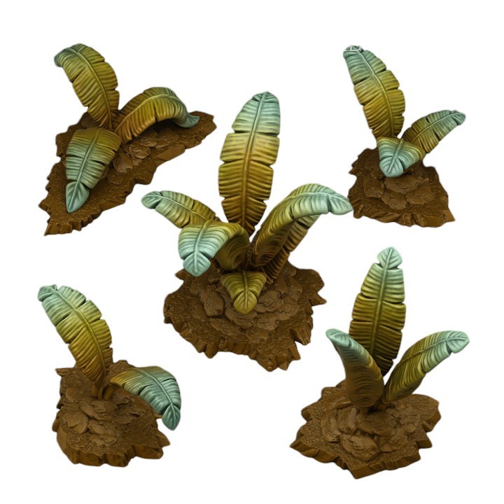 Plantes tropicales artificielles et fausses feuilles de palmier pour déco mariage
