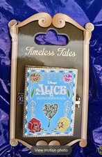 Disney Timeless Tales Trifold Alice In Wonderland LE 3000 Pin B