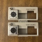Set of 2 Vtg 1986 Bandai Nintendo NES Super Controller Analog Overlay Accessory