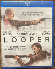 Looper Blu-Ray Movie Bruce Willis Emily Blunt Joseph Gordon-Levitt F3481