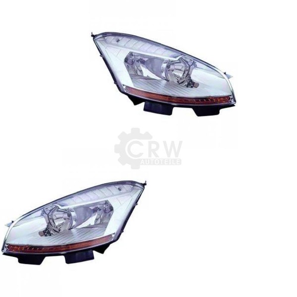Scheinwerfer Set FüR CitroëN C4 Picasso I Ud_ 1.6 Hdi 110 Ua_ 2.0I 16V-image