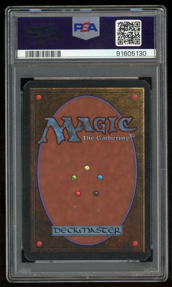 1993 MTG Magic the Gathering Card Alpha Twiddle PSA 8 TCG - Image 2 of 2