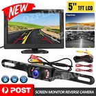 5" WiFi Car Wireless Reversing Camera Backup Monitor Rear View Kit Reverse Cam