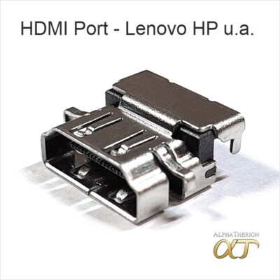 HDMI-Port Buchse für Acer Asus Dell HP Lenovo u.v.a - 19 polig - Lötbuchse - Neu