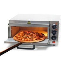 Four à pizza 2000W Acier affiné Pierre à pizza réfractaire alimentaire