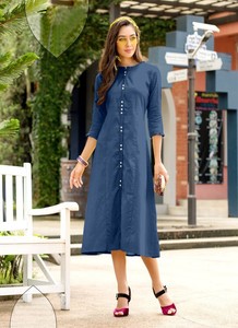 western knee length dresses