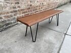 Modern Rustic Wood Childs Kids Bench 36" w