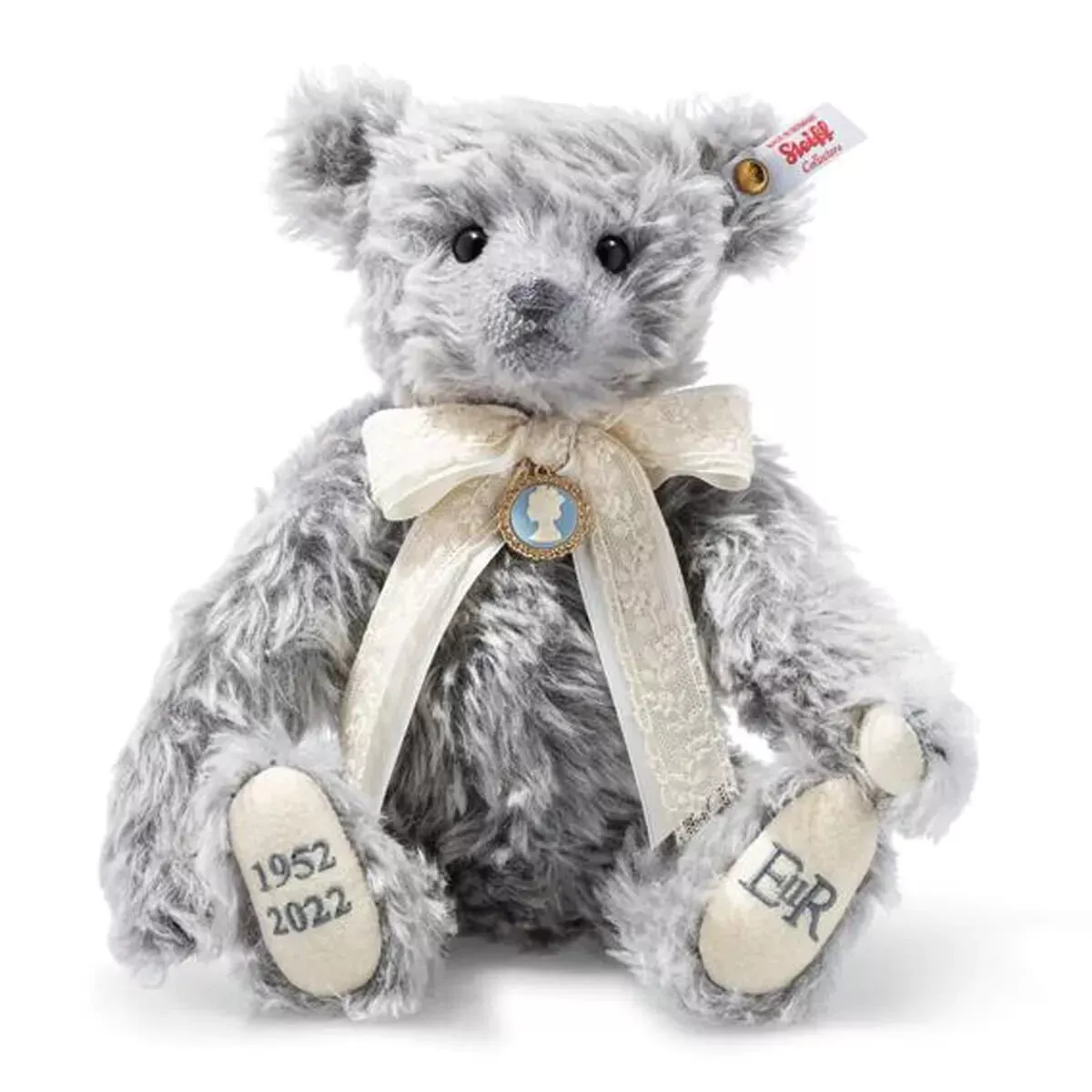 | Elizabeth Edition II Jubilee Limited Bear Platinum eBay 2022 Steiff Queen