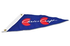 Chris Craft boat burgee pennant flag - cruisers 1945-1959 Poly Cotton