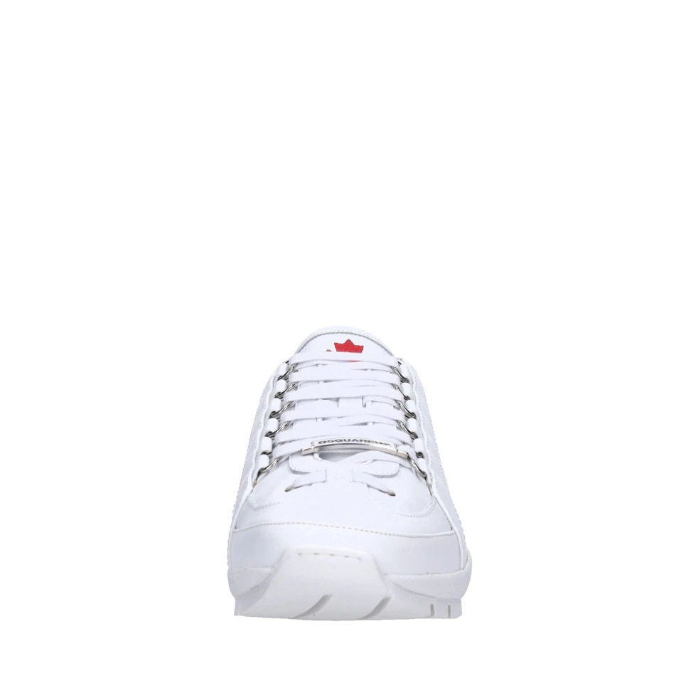 SNM0299 01500001 1062 Sneakers DSQUARED2 Uomo Bianco Amu014_dsqu - Immagine 4 di 4