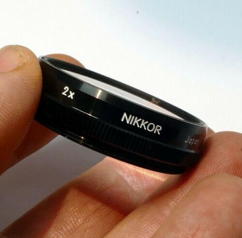 2X Nikon 38mm Lens for Medical Nikkor AUX micro Macro threaded for 200mm f5.6 - Picture 1 of 9