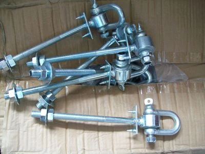 Schaukelhaken Schaukel 170 mm M12 Haken Sicherheitsschaukelhaken Gelenk 17