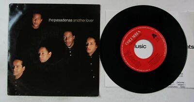The Pasadenas Another Lover EU 7inch Vinyl Single 1991 + Pr-Insert