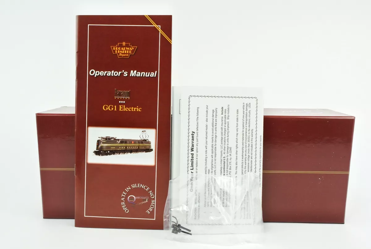 BROADWAY LIMITED HO SCALE 623 PENNSYLVANIA GG-1 ELECTRIC ENGINE #4905 W/SOUND