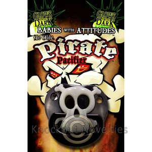 skull pacifier