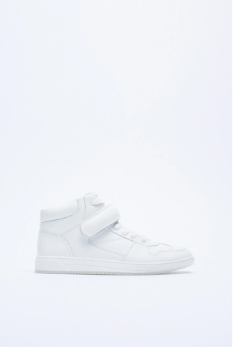 zara white high tops