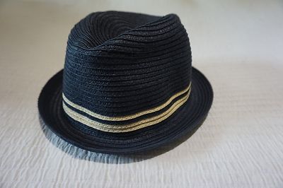 JOHN LEWIS PACKABLE TRILBY HAT - NAVY 