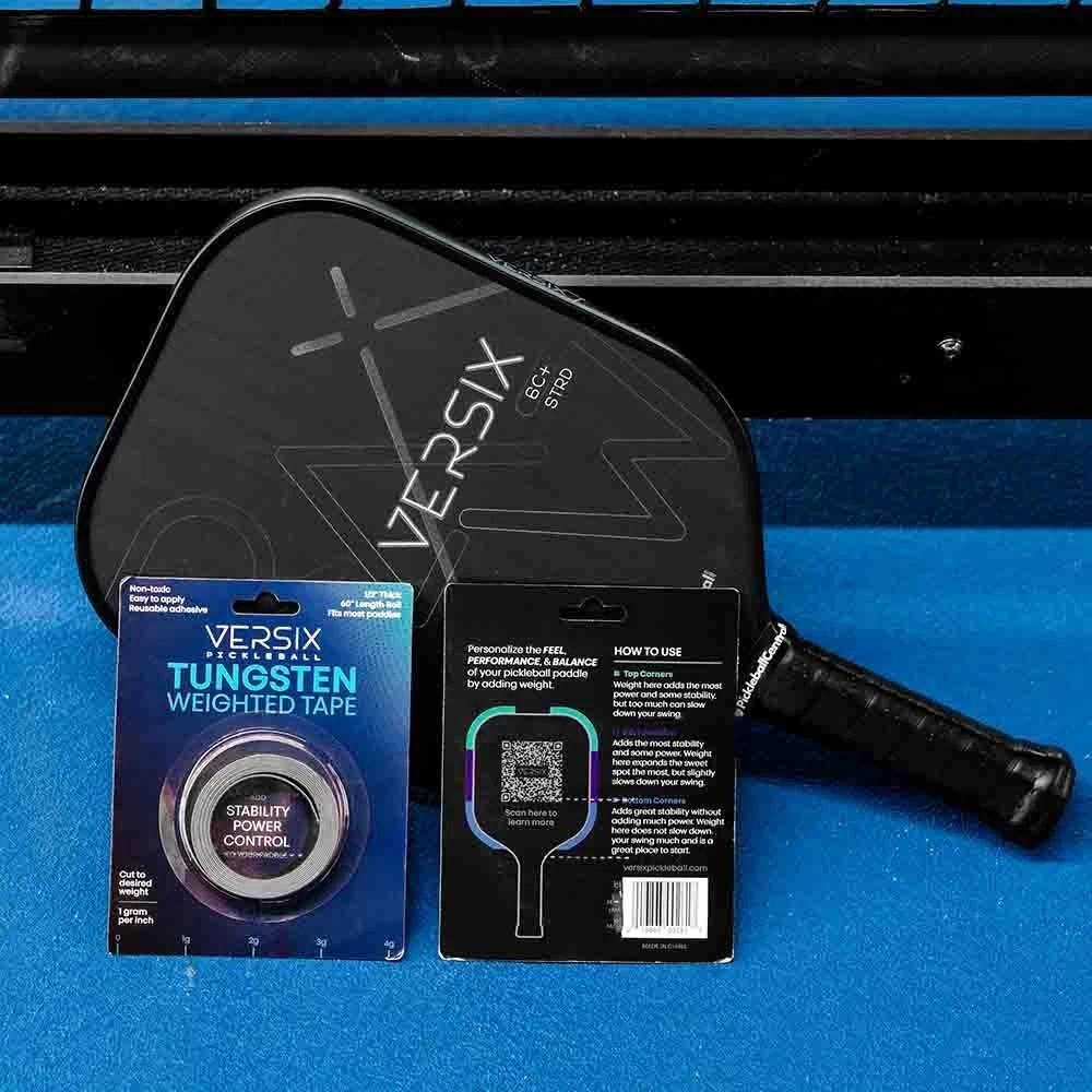 Pickleball Tungsten Tape Weighted 1/2" with by 60" Roll Length Very Strong