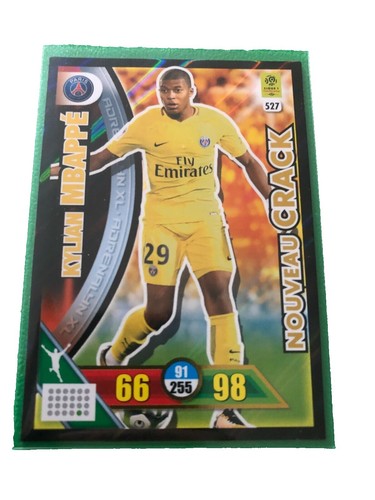 PSA 9 Kylian MBAPPE 2017-18 Panini WCCF Paris Saint-Germain FC