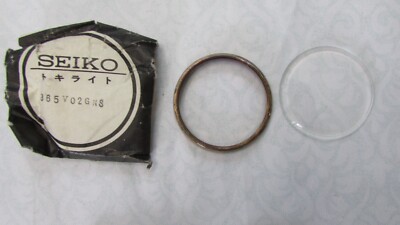 VINTAGE NOS SEIKO CRYSTAL 365V02GNS ORIGINAL Jumbo 6138-3000 & 6138-3009 WC3