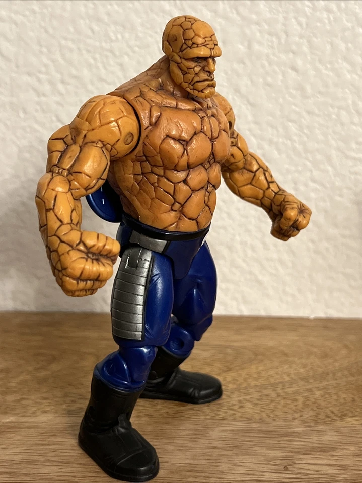THE THING BEN GRIMM FANTASTIC FOUR 6” FIGURA DE ACCIÓN PVC SÓLIDO MARVEL 2005 JUGUETE Foto 3 de 4