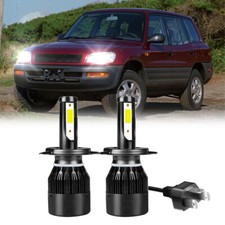 For Toyota RAV4 1996-1997 - 2X 9003 Front LED Headlight Bulbs High Low Beam C9