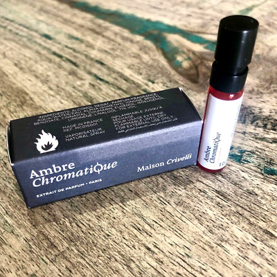 Ambre Chromatique by Maison Crivelli  (1.5ml-sample), Extrait de Parfum BNIB NEW