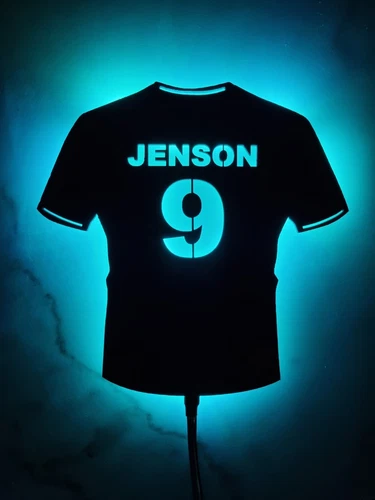 Football Shirt Personalised Night Light