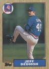 1987 Topps - Jeff Dedmon #373