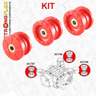 Silent Kit Differentialblock hinten für Audi TT 8J Quattro / TTS
