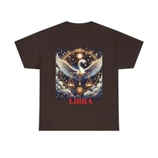 Libra Unisex Heavy Cotton Tee