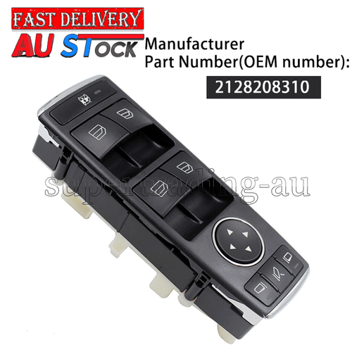 Front Right Window Switch Control for Mercedes C E GLK X204 W212 W204 S204 07-16 - Picture 6 of 12