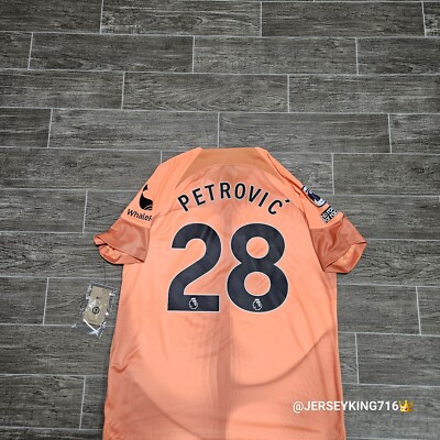 Nike Chelse fc Djordje Petrovic #28 22/23 Goalkeeper Jersey New XL