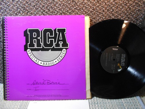 David Bowie vg+ / m- with ques LP Scary Monster Radio Special