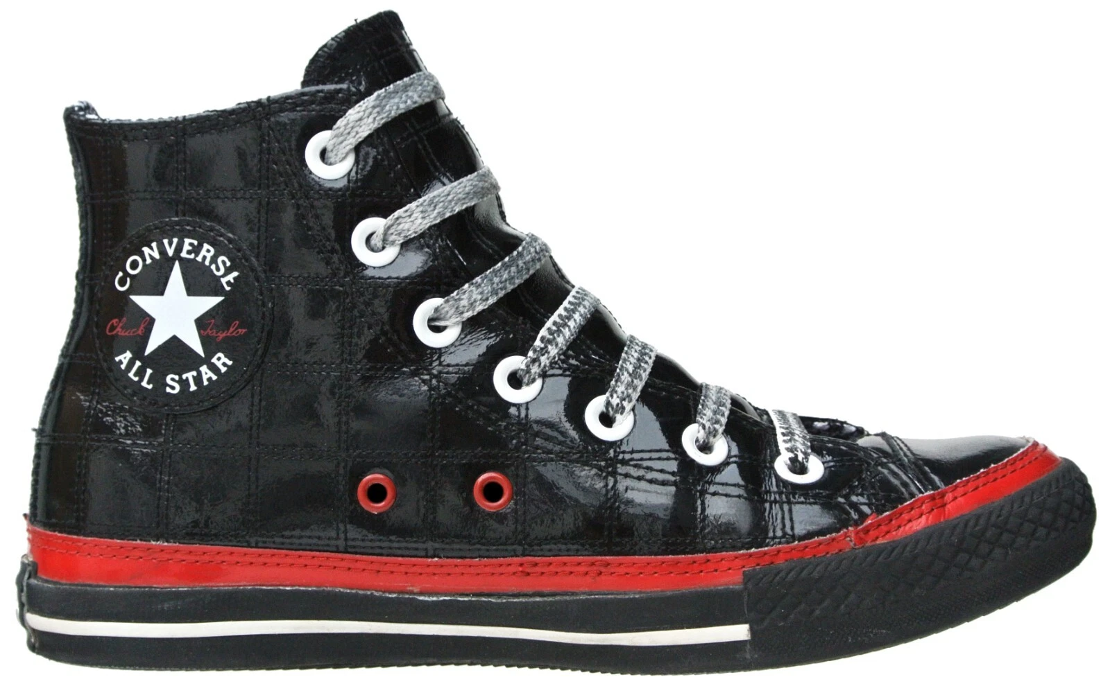 Converse Chucks Eu 38 5 5 Black Nero Vernice Taylor All Star Limitata 10677