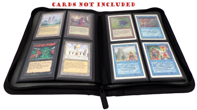 Docsmagic.de Premium Pro-Player 4-Pocket Zip-Album - 160 Card Binder - MTG - PKM