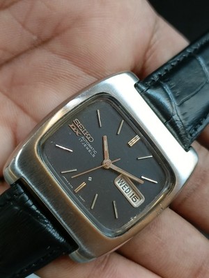 VINTAGE SEIKO DX AUTOMATIC 17 JEWELS 6106-5419 JAPAN MEN'S WORKING