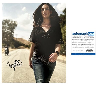 Maggie Siff signed 8x10 ''sons of Anarchy'' handsigniert ACOA