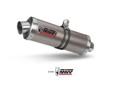 TERMINALI DI SCARICO IN TITANIUM RACING MIVV OVAL HONDA CBR 1100 XX 1997-2006