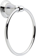 Delta Hand Towel Holder Polished Chrome Ring for Hanging Towels in Kitchen, Ba