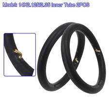 2X 14x2.125/2.35 Butyl Inner Tubes For Electric Bicycle E-Bike Bike 14 2.125