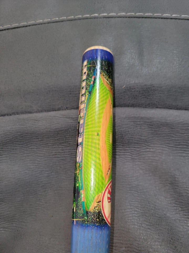 2000 NY METS VS NY YANKEES ORIGINAL WORLD SERIES 18" MINI BASEBALL BAT - Image 3 of 4