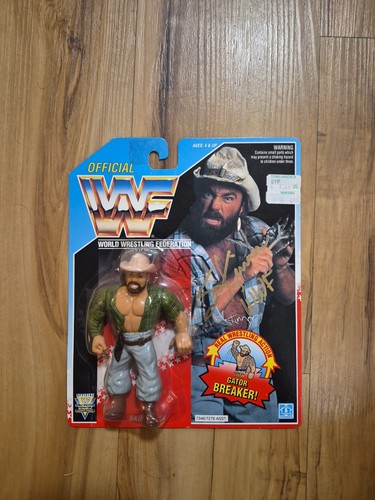  WWF Hasbro Signed Series 5 Skinner English  Moc W...