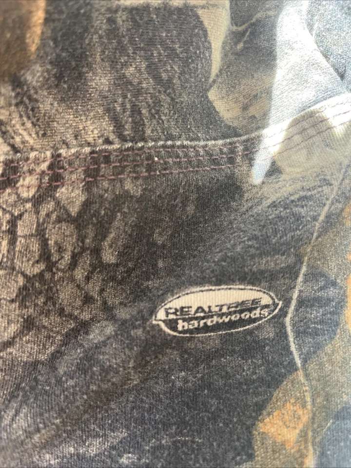 Walls Hooded Realtree Hardwoods Camo Jacket Size L - Image 3 of 4