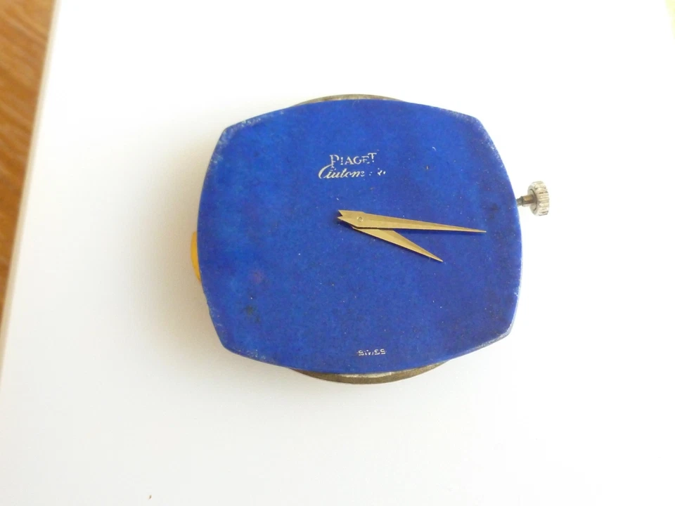 Piaget 12P1 Automatic Micro Rotor gold  Automatic Movement Vintage working - Image 4 of 4