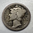 1916 MERCURY SILVER DIME ACTUAL COIN Get Today & Save Upgrade Your Collection