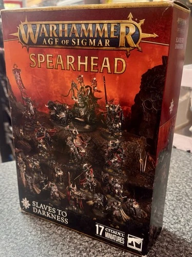 Warhammer: Age Of Sigmar Spearhead - Slaves To Darkness (17 Miniatures) New
