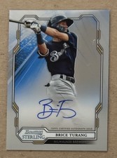 2019 BOWMAN STERLING PROSPECT AUTOGRAPHS #BSPA-BT BRICE TURANG AUTO AUTOGRAPH